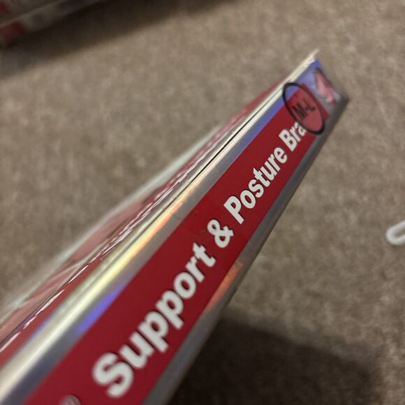 Sankom Compression Shapewear Posture Correcting Classic Bra, White M/L, NWT - Picture 3 of 9